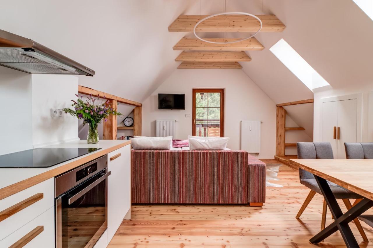 Ski, Hike & Bike Apartman โรกีนีซ นัด ยีเซอโร ภายนอก รูปภาพ